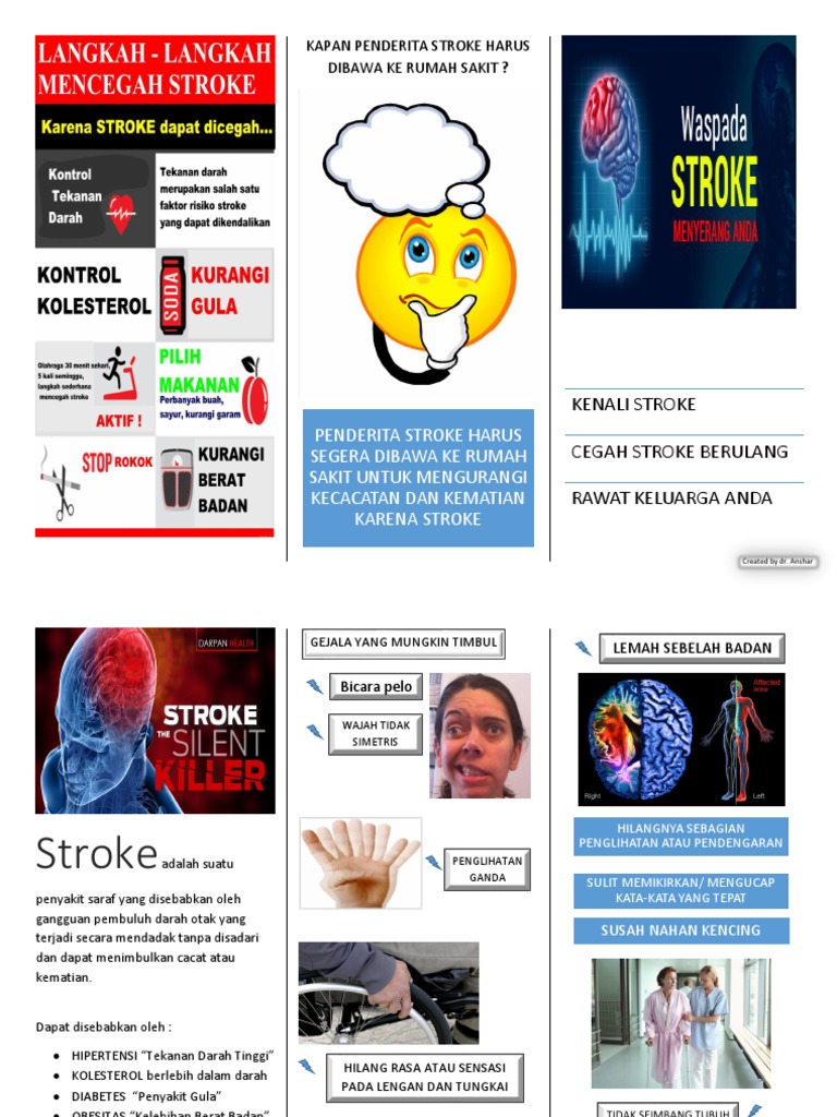 Pamflet Stroke | PDF