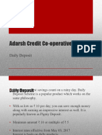 Adarsh Credit - Daily Deposit