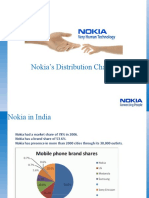 Nokia's Distribution Strategy in India