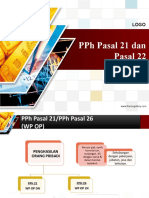 PPH Pasal 21 Dan Pasal 22