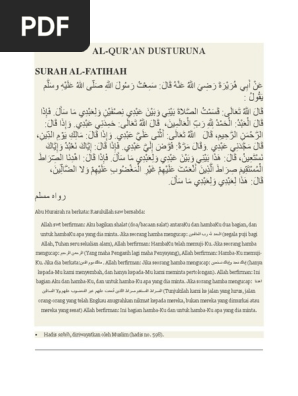 Keutamaan Surah Surah Bacaan