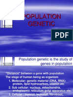 Population Genetic: Faculty of Medicine Program International