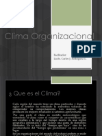 clima  organizacional