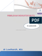 Pemilihan Indikator Mutu RS