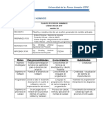 Matriz de Recursos Humanos