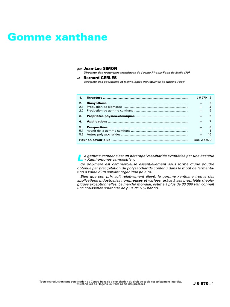 Gomme xanthane : ce qu'il faut savoir sur l'E415