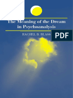 The Meaning Of The Dream In Psychoanalysis - Rachel Blass.pdf