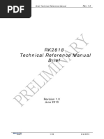 RK2818 Datasheet V1.0