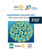 IL QUADERNO VACCINO HPV