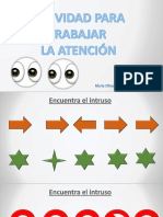 TDAH Actividades ATENCIÓN Encuentra El Intruso PDF