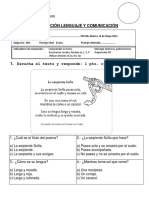 Evaluación Sumativa Lenguaje Proceso