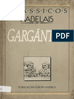 Rabelais Gargantua Ed Europa America Portugal PDF