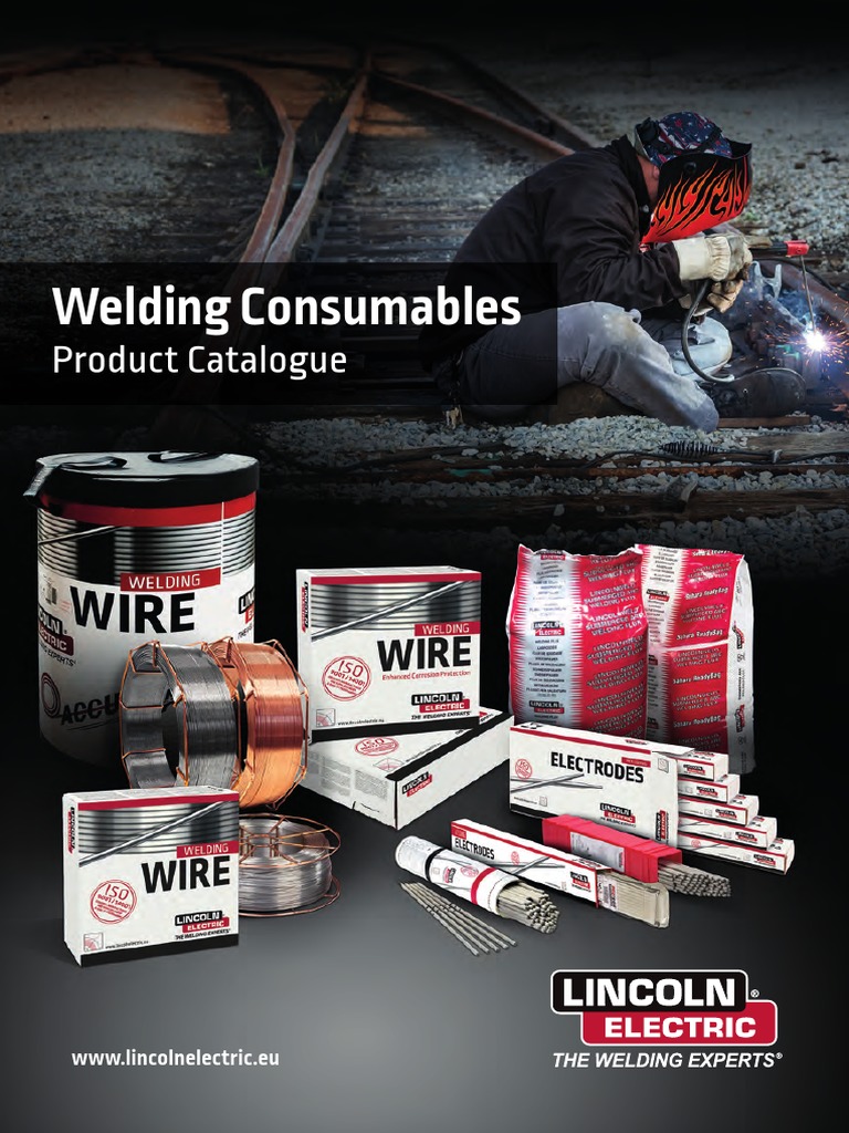 Consumables Catalogue Eng PDF Welding Construction