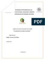 Observaciones Procedimiento de Auditoria 2