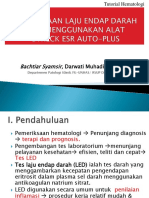 Pemeriksaan Laju Endap Darah (Led)