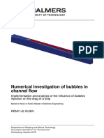 2Numerical Investigation of Bubbles In