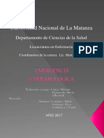 Emergencia Epidemiológica