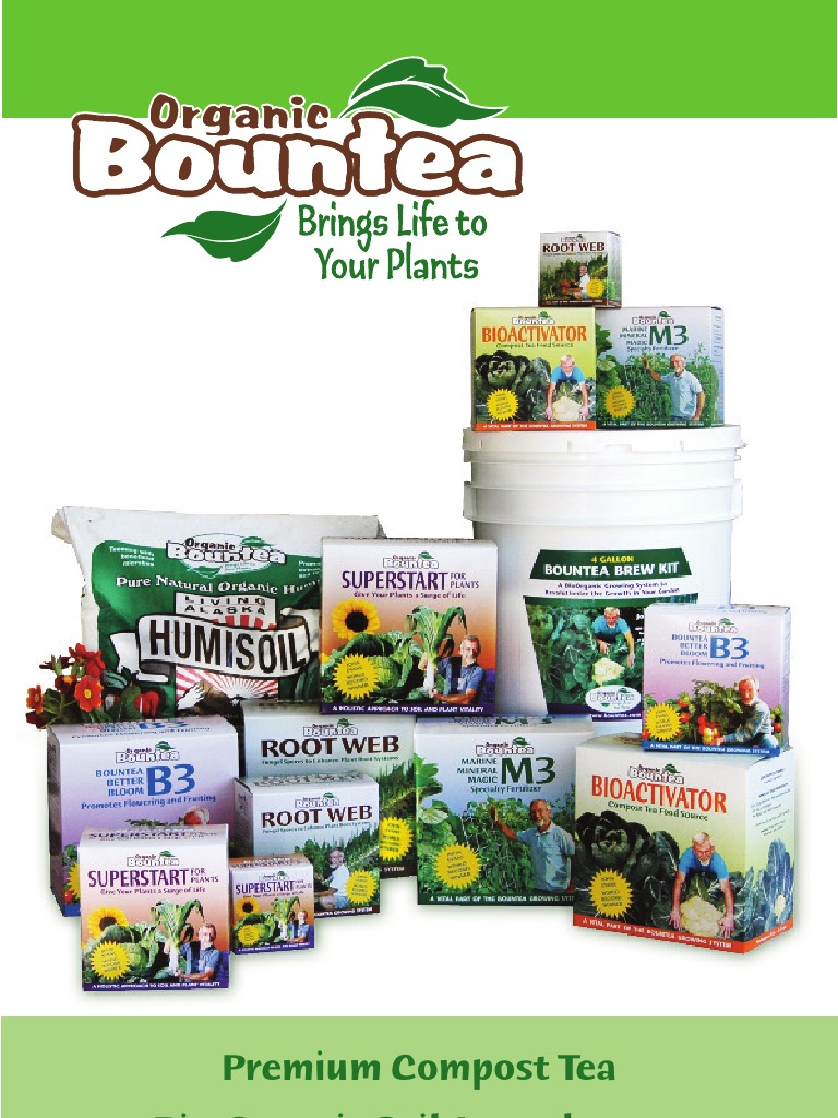 Premium Compost Tea Hydroponics Fertilizer