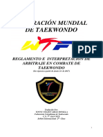Reglamento de Combate Individual TKD 2017 1