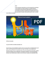 Los Gases de Efecto Invernadero