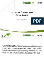 Plan contingencia roya blanca