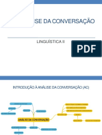 Análise Da Conversação