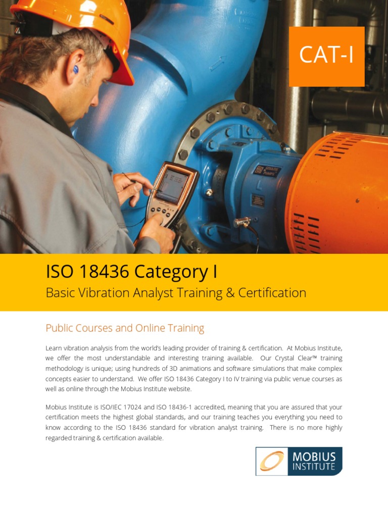 ISO 18436 Category I Vibration Analyst Training | PDF | Spectral ...