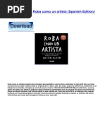 Roba Como Un Artista Spanish