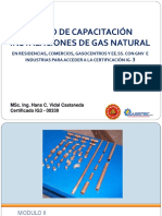 Instalación de gas natural: soldadura de tuberías de cobre