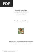 Multiplica Inteligencia Bebê - Glenn Doman