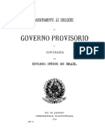 Decisões do Governo Provisório sobre casamentos civis e registros (1890