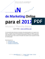 2017-Plan de Marketing Online Ejemplo Plantilla