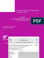 Finite Volume Methods from OpenFOAM Viewpoint