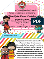 Presentación Proyecto Socioeducativo