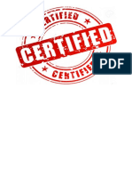 ACA Stamp Pad Certified