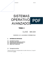 Sistema de Archivos