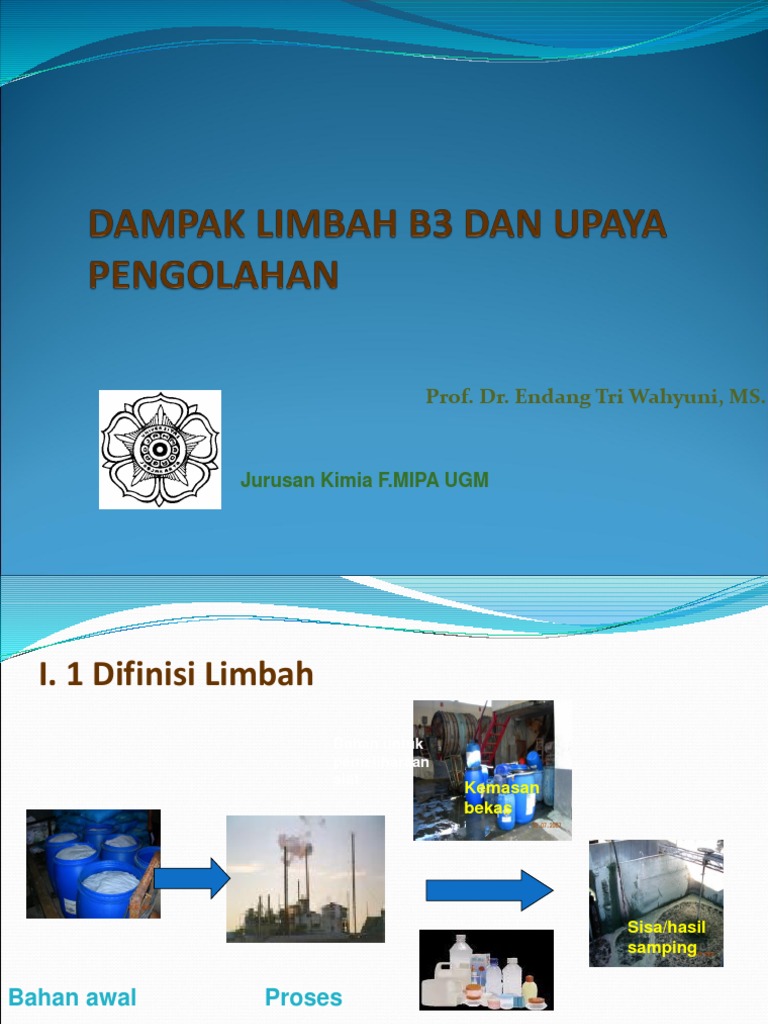 Dampak Limbah B3 terhadap Lingkungan dan Kesehatan Masyarakat