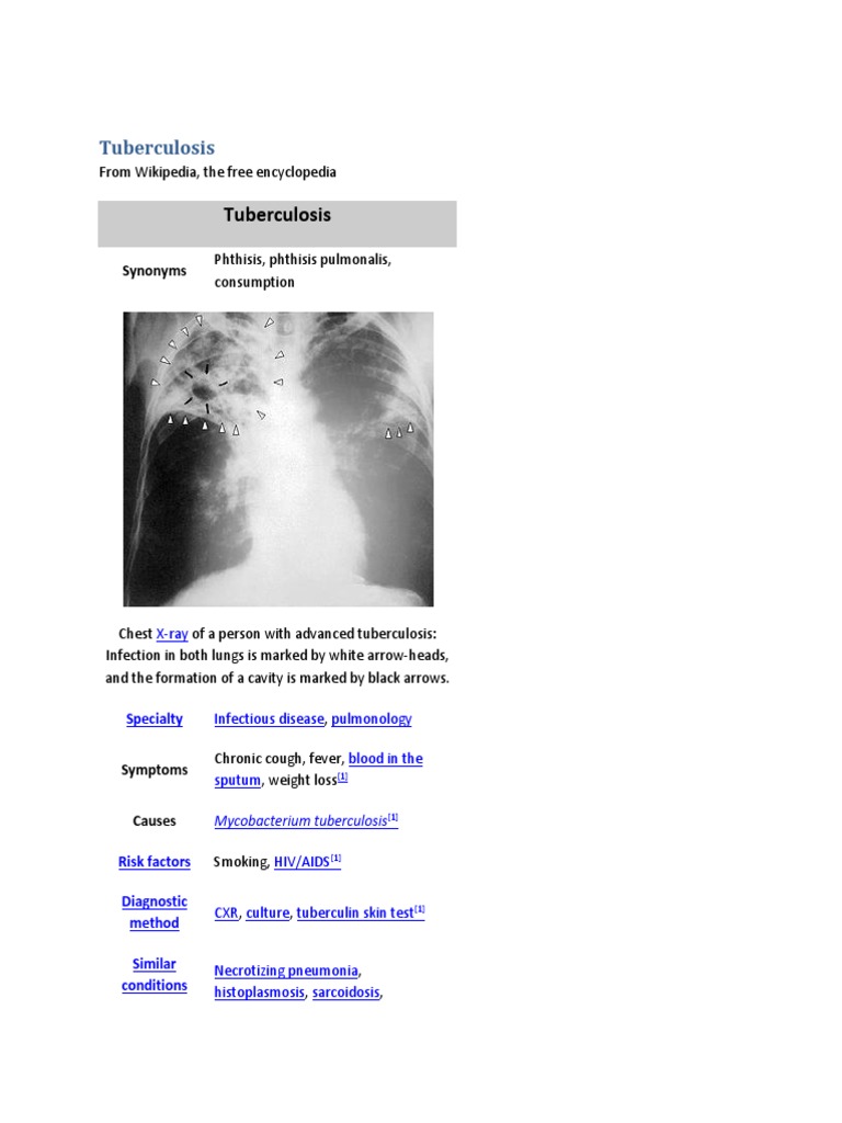 Tuberculosis | PDF | Tuberculosis | Animal Diseases