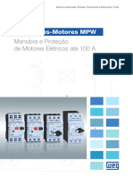 WEG Disjuntores Motores Linha MPW 50009822 Catalogo Portugues BR