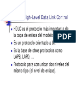 HDLC Protocolo Nivel Enlace