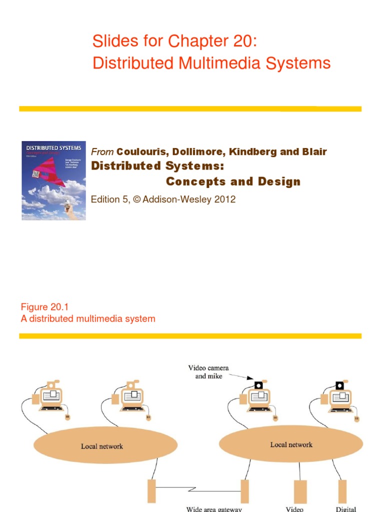 Slides For Chapter 20: Distributed Multimedia Systems | PDF | Data ...