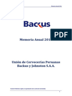 Memoria Anual 2016 Backus