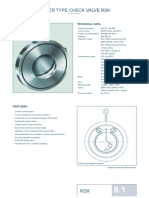 Wafer Type Check Valve RSK