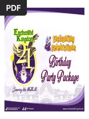 EK Birthday Party Packages