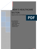 Opportunities & Challenges in Healthcare Sector