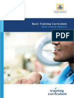Basic Training Adult Internal Medicine Curricula