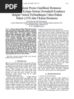 Download Karakterisasi Proses Gasifikasi Biomassa Tempurung Kelapa Sistem Downdraft Kontinyu Dengan Variasi Perbandingan Udara-Bahan Bakar AFR Dan Ukuran Biomassa by Ghina F Salim SN353048615 doc pdf