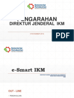 e-Smart IKM Mendukung Pengembangan Sentra Industri Kecil