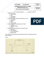 Management Level Course - Engine Assessment Questionnaire