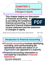 The Income Statement and Statement of Changes in Equity